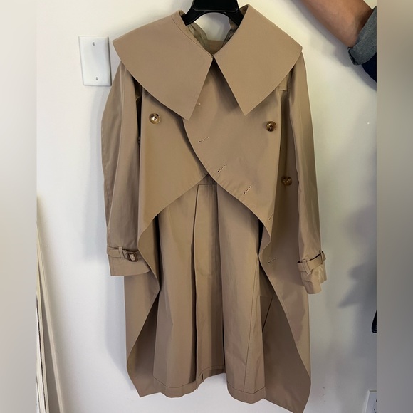 Comme des Garcons Jackets & Blazers - Junya Watanabe x Comme Des Garçons cape trench coat